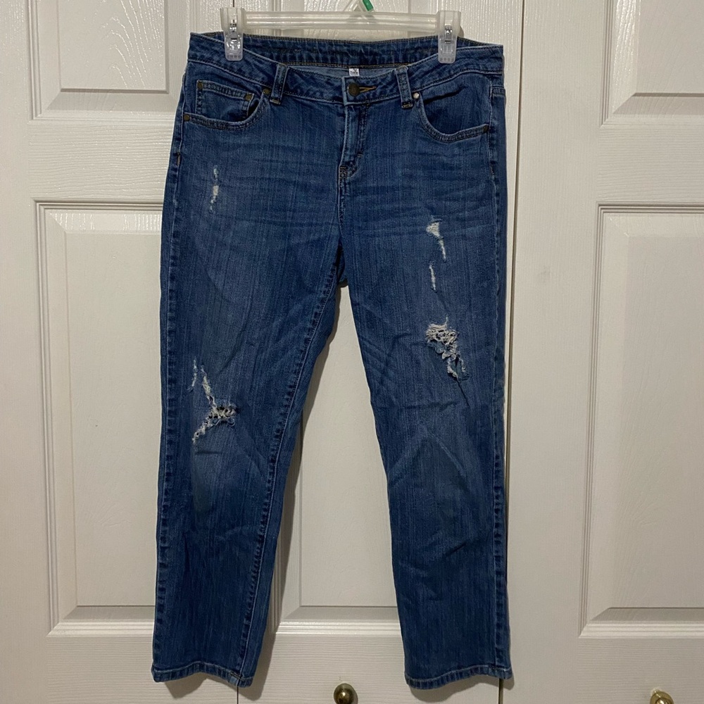 Ripped Mom Jeans